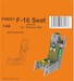 F16 Fighting Falcon ejection seat (ACES II) 129-P48021