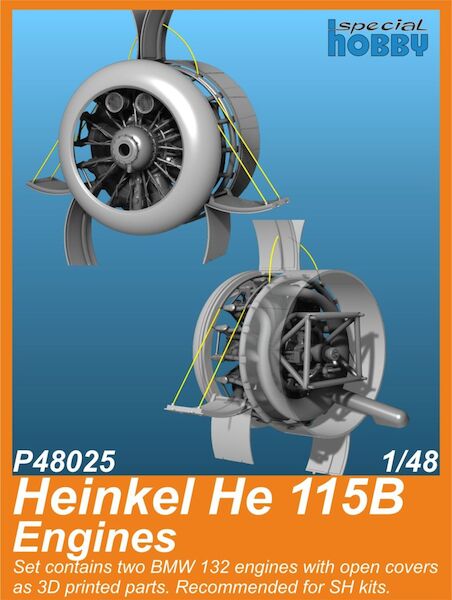 Heinkel He115B BMW132 engines (Special Hobby) P48025