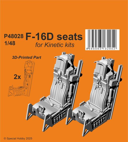 F-16D Seats (Kinetic)  P48028