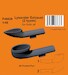 Lysander Exhaust (2 types) (Airfix) 129-P48039