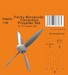 Fairey Barracuda Correction Propeller Set(Trumpeter) 129-P48041