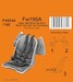 Focke Wulf FW190A Seat and Side Section Back Armour (With Harness) for Eduard 129-P48046