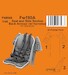 Focke Wulf FW190A Seat and Side Section Back Armour (With Harness) for Tamiya 129-P48049