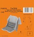 Focke Wulf FW190A Seat and Side Section Back Armour (Without Harness) for Tamiya) 129-P4850