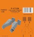 P47D/M Thunderolt Intercooler Channel Correction Set (Tamiya) 129-P48052