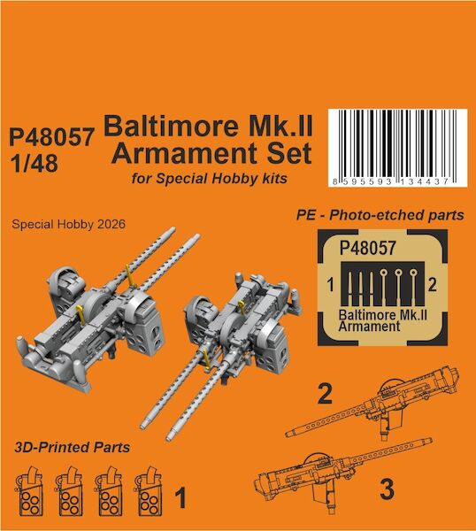 Baltimore Mk.II Armament Set (Special Hobby) P48057