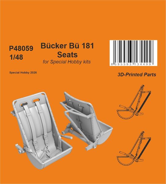 Bücker Bü 181 Seats (Special Hobby) P48059