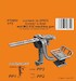 Junkers Ju87 Stuka Gunners seat wit MG81Z Machine Gun (Academy/Special Hobby) 129-P72002
