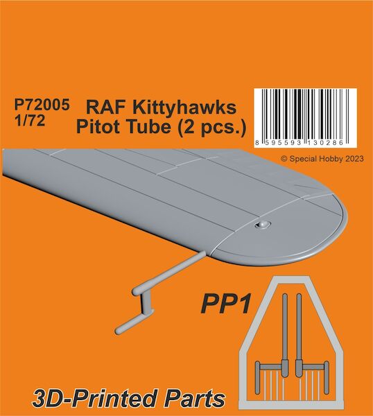 RAF Kittyhawks Pitot Tube (2 pcs.)  P72005