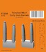 Tempest Mk.V Early Gun Barrels (Airfix) 129-P72009