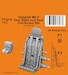 Tempest Mk.V Gun Sight and Seat Correction Set (Airfix) 129-P72010