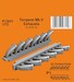 Tempest Mk.V Exhausts (Airfix) 129-P72011