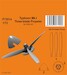 Typhoon Mk.I Three bladed propeller (Airfix) 129-P72014