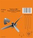 Typhoon Mk.I  Three bladed propeller (Airfix) 129-P72014