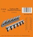 Typhoon MK1 Standard Exhausts (Airfix) 129-P72016