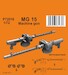 MG 15 Machine gun (2 pcs.) 129-P72018