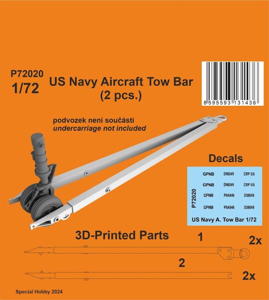 US Navy Tow bar (4 pcs.)  P72020