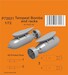Tempest Bombs (1000 Lb) and racks (Airfix) 129-P72021