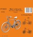Men`s bicycle - first half of 20th century (3 pcs.) 129-P72023