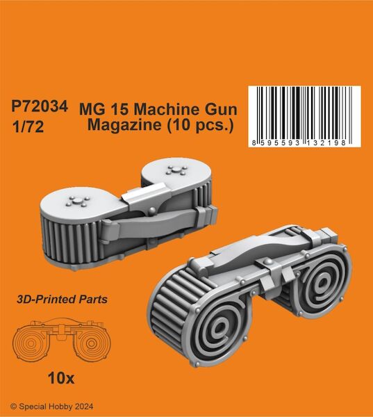 MG 15 Machine gun Magazines (10 pcs.)  P72034