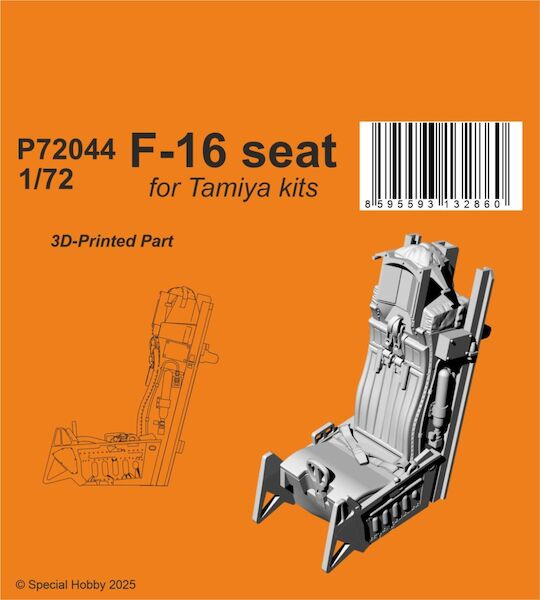 F16 Fighting Falcon Seat (Tamiya) P72044