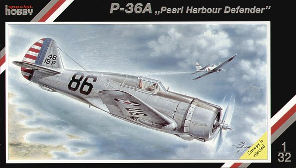 Curtiss P36A Hawk "Pearl Harbour Defender" sh32003