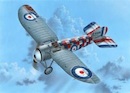 bokorysy kamufláží připravovaného modelu SH32060 Bristol M.1C Checkers