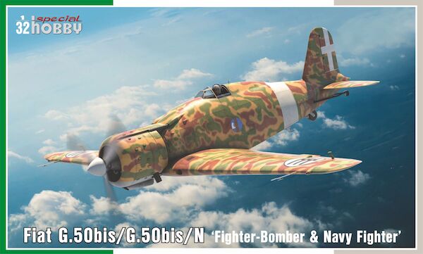 Fiat G.50bis/G.50bis/N 'Fighter-Bomber & Navy Fighter'  SH32089