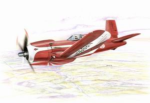Vought F2G Super Corsair "Racing Aircraft"  SH48049