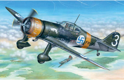 Fokker D.XXI "3. sarja with Mercury Engine` SH48078