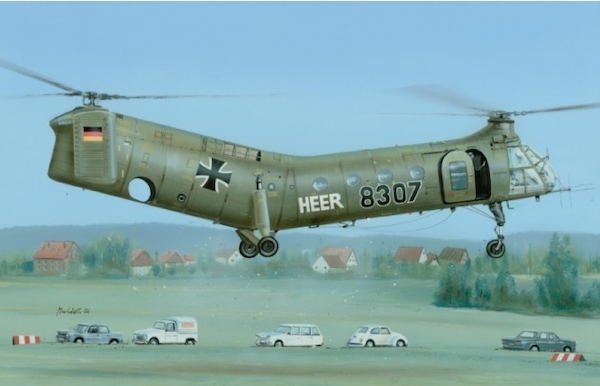 Vertol H21 Workhorse (German & French markings)  sh48088