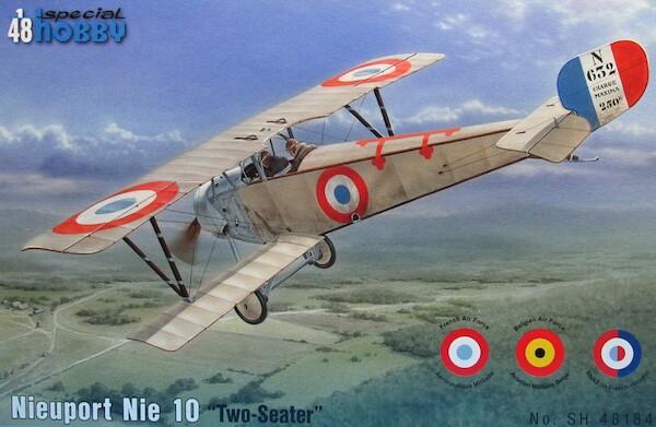 Nieuport 10 "Two Seater"Incl. Belgian Markings"  sh48184