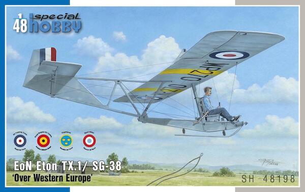 EoN Eton TX1 /SG38 over Western Europe (UK, Sweden, Belgium, France)  sh48198