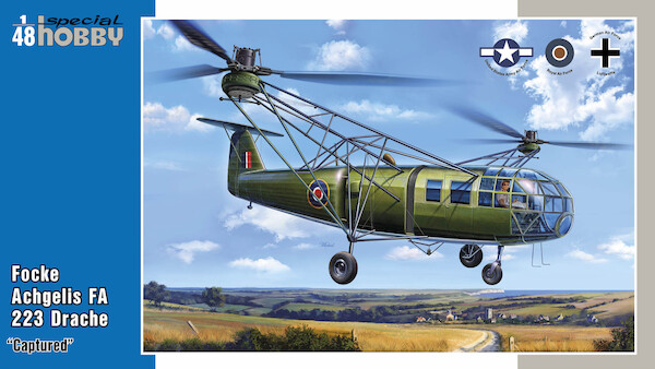 Focke Achgelis FA 223 Drache Captured SH48201