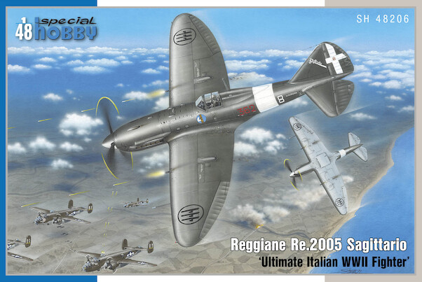 Reggiane Re2005 "Sagittario" Ultimate Italian WWII fighter SH48206