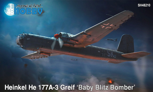 Heinkel He 177A-3 Greif (LONG AWAITED REISSUE, Expected April 2026) Sh48210