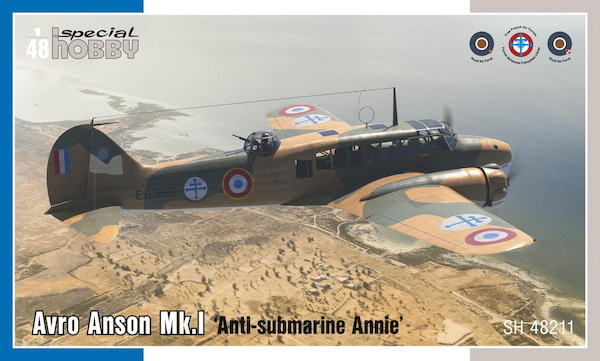 Avro Anson Mk.I 'Anti-submarine Annie' (Including 321sq markings!!) SH48211