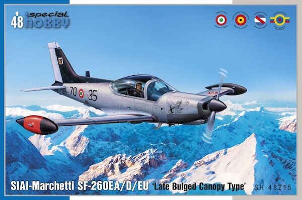 SIAI-Marchetti SF-260EA/D/EU ‘ Late Bulged Canopy Type’ sh48215