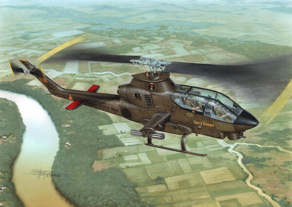 Bell AH1G Cobra "Over Vietnam with M35 Gun System" SH72076