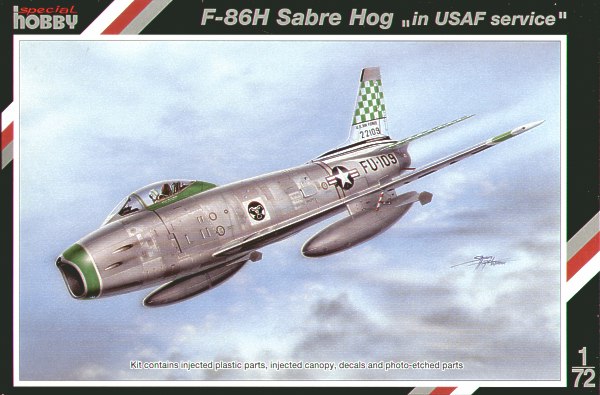 F86H Sabre Hog "USAF Service" SH72120