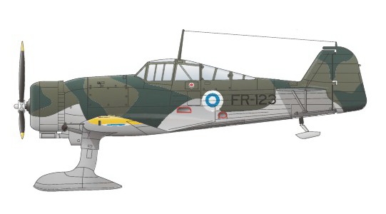 Fokker DXXI 4. Sarja Finnish AF "Post War Service"  SH72189