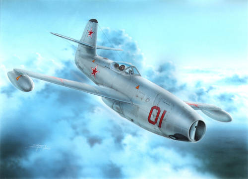 Yakovlev Yak-23 Flora "Red and White stars"  SH72248