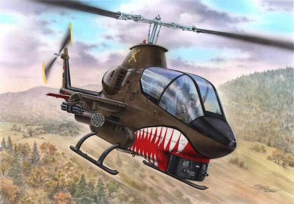 Bell AH1G Cobra "Over the USA and Europe" (LAST STOCK) SH72278