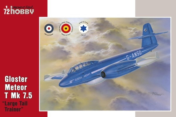 Gloster Meteor T MK7.5 "large tail trainer" SH72317