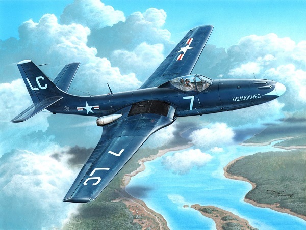 McDonnell FH-1 Phantom "First US Marines Jet fighter"  sh72335