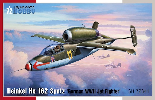 Heinkel He162 Spatz 'German WWII Jet fighter" SH72341