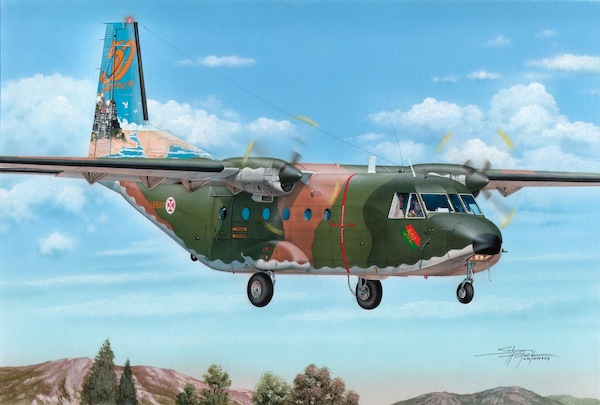 CASA C-212-100 Aviocar Portugese Tail art  SH72376