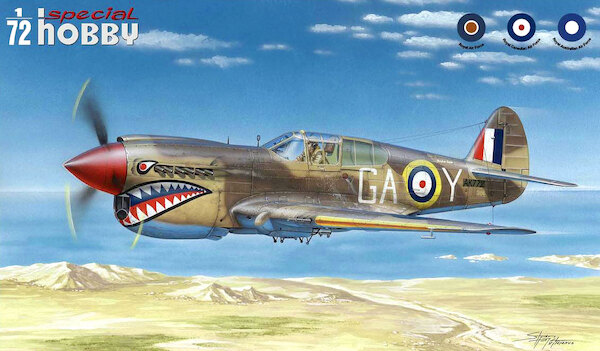 Curtiss P-40E Kittyhawk MK1a SH72377
