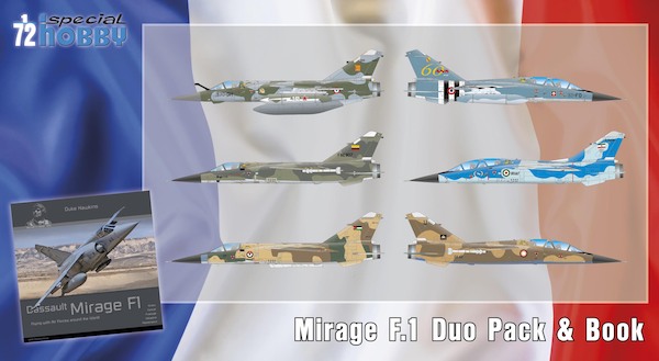Mirage F.1 Duopack with Book SH72414