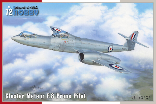 Gloster Meteor F8 Prone Pilot SH72424